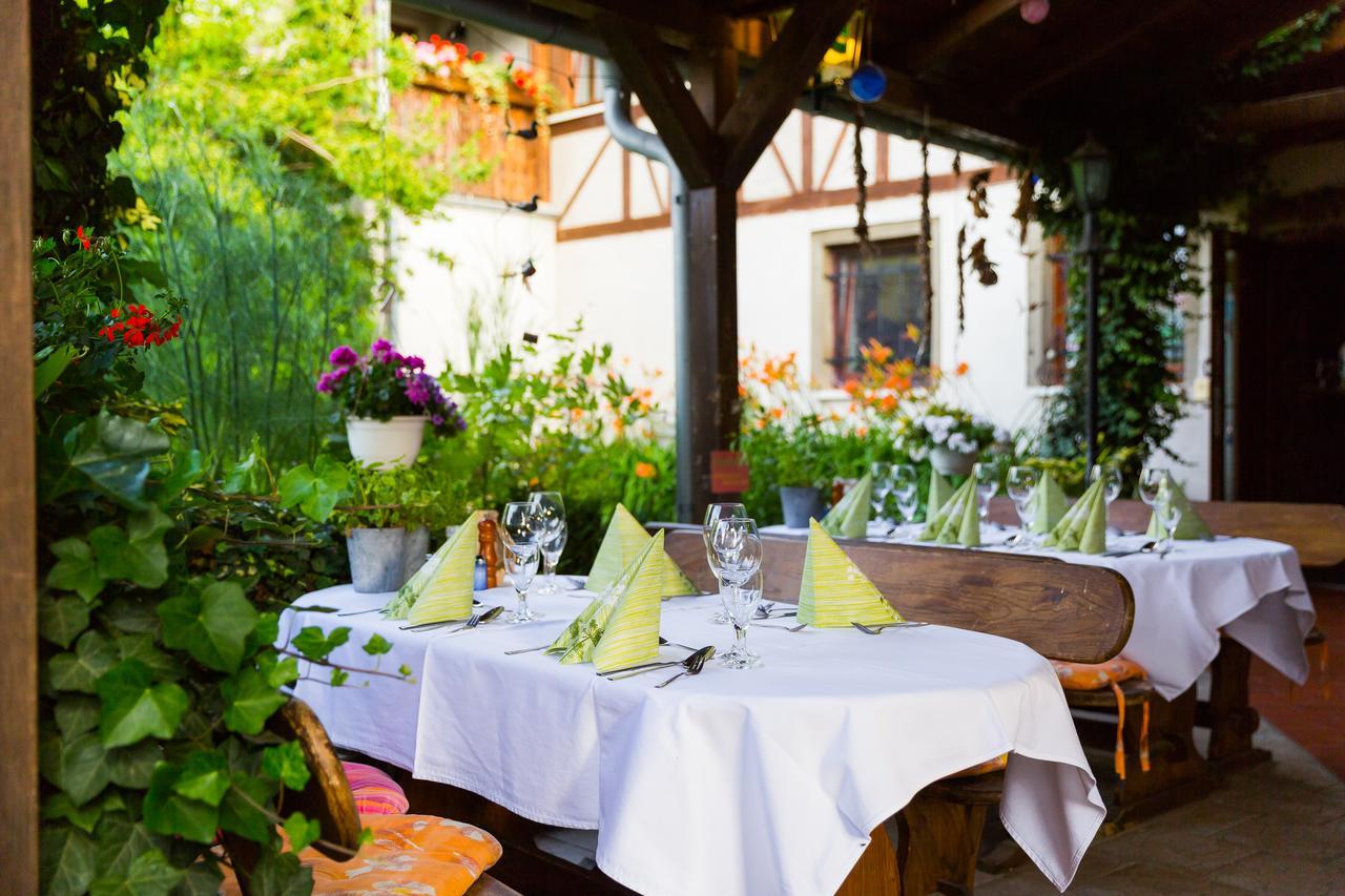 Kraeuterhotel Garni Zur Klostergrotte Nohra  Ngoại thất bức ảnh